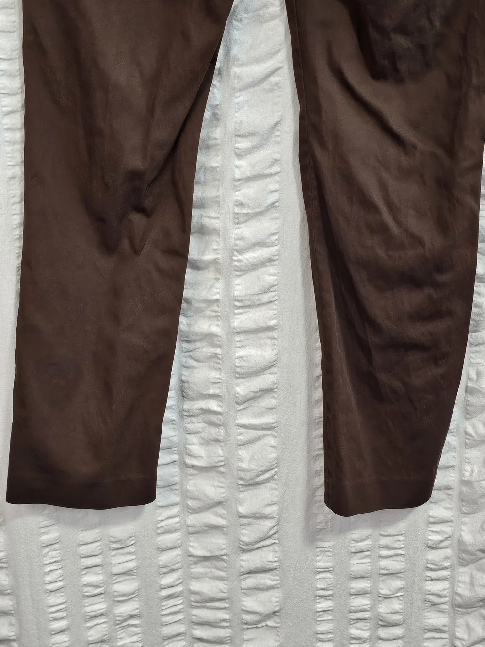 Y2K Vintage Ralph Lauren Brown Belted Chinos Womens Pants 8
